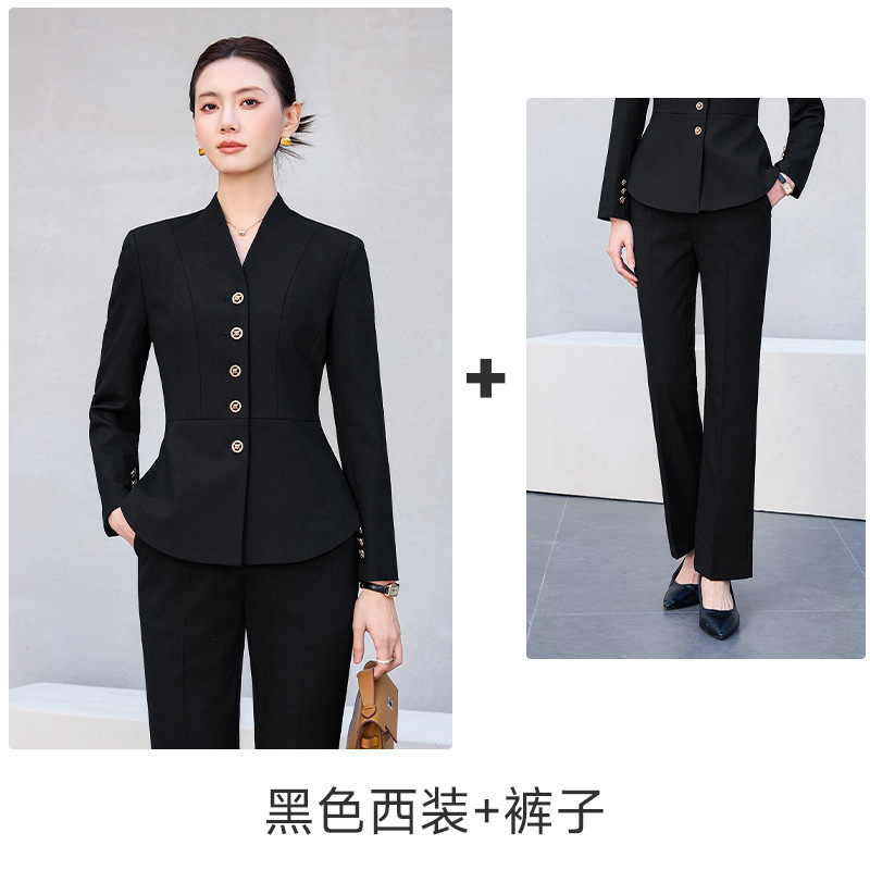 Black suit pants