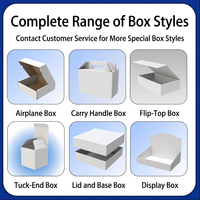 Boîte en carton pliable personnalisée pour cartes, bijoux, nail art, emballage cadeau