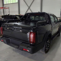 Couverture de benne de pick-up rétractable à enroulement, étanche, en alliage d'aluminium verrouillable pour T6/T8/T9