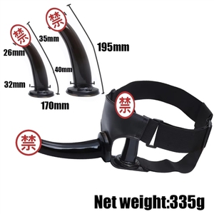 Sabuk Dildo Strap G-spot Anal Butt Plug Celana Dalam yang Dapat Dipakai Mainan Masturbasi <span class=keywords><strong>Lesbian</strong></span> Dewasa dengan Penis Realistis dan Suction Cup - Product Image 5
