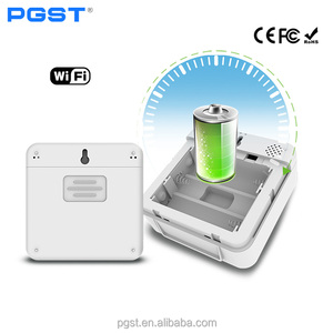 Pgst LCD hiển thị kỹ thuật số Wifi Alexa tuya App kiểm soát nhiệt độ độ ẩm cảm biến màn hình năm mới Nhiệt kế ẩm kế - Product Image 3