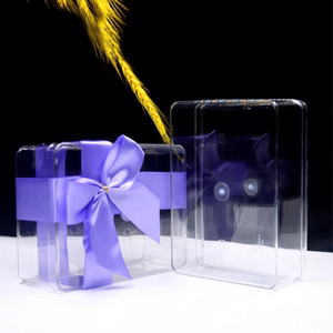 Vente en gros de boîtes transparentes rectangulaires, boîtes de rangement en plastique rigide de qualité alimentaire, et boîtes cadeaux pour noix sèches - Product Image 2