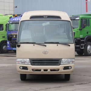2023 Coaster Mini <span class=keywords><strong>Bus</strong></span> usado 30 asientos Motor diésel estándar Venta caliente LHD Manual Transmisión automática <span class=keywords><strong>Euro</strong></span> <span class=keywords><strong>4</strong></span> Modelo <4L