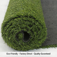 Gazon artificiel paysager, gazon synthétique pour la décoration de jardin, tapis d'herbe artificielle en PE