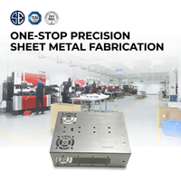 Boîtier de châssis en tôle sur mesure pour équipement de communication réseau, mini-armoire de serveur intégrée, fabrication directe usine
