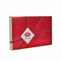 Emballage cadeau de luxe sur mesure pour chocolats, biodégradable, rigide, de qualité alimentaire, avec pelliculage mat, commandes personnalisées