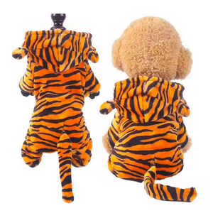 Accessoire de manteau en polyester à motif d'<span class=keywords><strong>animaux</strong></span> de dessin animé <span class=keywords><strong>pour</strong></span> chats et chiots <span class=keywords><strong>pour</strong></span> l'hiver, le printemps, <span class=keywords><strong>les</strong></span> vacances - Noël, la Saint-Valentin - Product Image 3