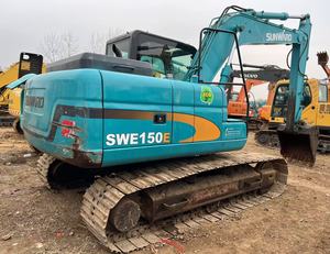 Excavatrice sur chenilles Sunward SWE150E d'occasion de 15 tonnes, moteur Isuzu, pelle hydraulique - Product Image 1