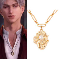 10 styles de bijoux fantaisie en métal, Love and Deepspace Zayne Xavier Rafayel Sylus Caleb, colliers, porte-clés, pendentifs, anime