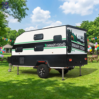 Caravane hybride CAMPTRL aux normes australiennes pour le camping, les voyages tout-terrain et les remorques de voyage