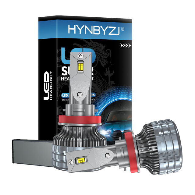 HYNBYZJ M8PRO Auto Led Headlight 140w 18000lm Luces 6500K Cool White H4 Led Car Headlight H1 H7 H11 Canbus Led Headlight for Car