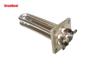 גוף חימום צינורי מנירוסטה בהתאמה אישית עם אוגן לחימום מהיר למחמם מים - Product Image 1