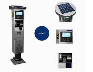 Máquina expendedora de tickets de estacionamiento con energía solar - Product Image 4