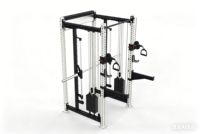 Tour de câbles multi-puissance EBN Gym en acier inoxydable pour usage commercial – Machine pour musculation et exercices d'épaules