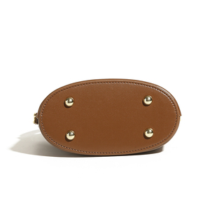 Sac à main pour femme OEM Fabricant Personnalisé Luxe Minimaliste Cuir <span class=keywords><strong>de</strong></span> Vache Véritable Sac Seau Femme Portefeuilles d'Épaule - Product Image 5