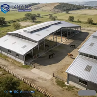 Estructura Metálica Ligera para Instalaciones Ecuestres, Nave Industrial Prefabricada, Establos para Caballos con Estructura de Acero para Filipinas