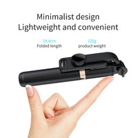 Q03 Perche à selfie multifonction légère en aluminium tout-en-un, perches à selfie extensibles, design compact