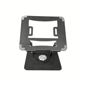 Support portable pour ordinateur portable en métal, ergonomique, rotatif à 360 degrés, réglable en hauteur, pliable, pour iPad et tablette PC MacBook - Product Image 1