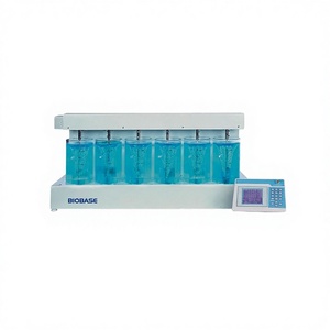 BIOBASE Juego <span class=keywords><strong>de</strong></span> 6 Vasos <span class=keywords><strong>de</strong></span> Ensayo, Modelo BJT-6, Probador <span class=keywords><strong>de</strong></span> Agua Portátil Automático, Precio del Probador <span class=keywords><strong>de</strong></span> Agua - Product Image 1