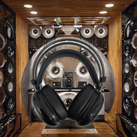Casque silencieux Disco avec lumière LED cool, réduction active du bruit, émetteur 500M, 10-15 heures, haute fidélité