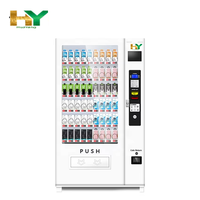 Distributeur automatique intelligent de cosmétiques en métal avec fonction SDK, couleur blanche
