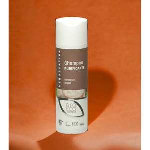 Champú Purificante Verdesativa 200ml Cáñamo y Arcilla Orgánico Vegano Para Cabello Graso - Product Image 1