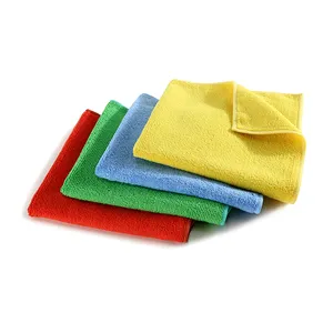 Fabriek Groothandel Custom Microfiber Doek Handdoek Hoge Kwaliteit Microfiber Poetsdoeken Voor Auto Keuken