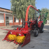 Récolteuse d'herbe de vente chaude à vendre récolteuse de maïs montée sur tracteur