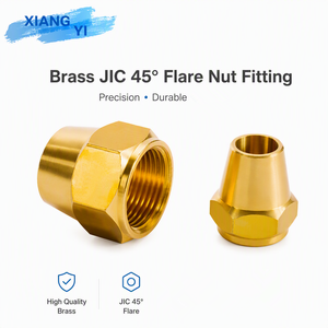 ข้อต่อทองเหลือง JIC 45 ขนาด 5/16 นิ้ว ทนทานต่อการกัดกร่อน °   ข้อต่อท่อเกลียว BSPT สำหรับเรือยอชท์ ผลิตในไต้หวัน - Product Image 6