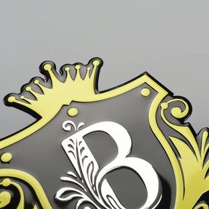 Custom <strong>Printing</strong> Engraved Blank Metal Nameplate - Product Image 3