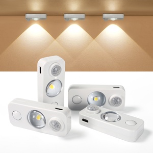 Luz LED Inteligente para Gabinete, Mini Lámpara Nocturna de Inducción con Sensor de Movimiento, Regalo Creativo para Porche, Escaleras, Armario - Product Image 1