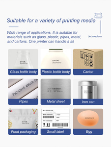 Mesin <span class=keywords><strong>Coding</strong></span> Mini cerdas multiwarna, Printer Jet genggam 600dpi tinta kering cepat kering untuk tanggal kedaluwarsa Mfg - Product Image 2