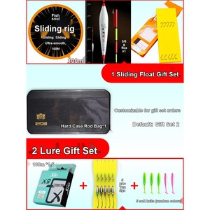Kit de canne à pêche télescopique courte <span class=keywords><strong>RYOBI</strong></span> Japan Liyoubi ML, flotteur coulissant, grandes guides, portable - Product Image 5