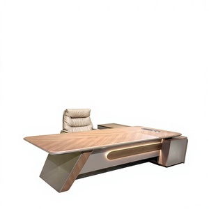 Escritorio Ejecutivo Moderno en Forma de L, Ecológico, Duradero, Diseño Modular de MDF, con Capacidad para 17 Notas de Texto (100 caracteres por línea) - Product Image 4