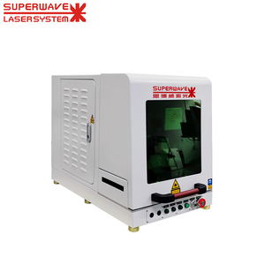 Làm mát bằng không khí xách tay Tabletop hoàn toàn kèm theo sợi <span class=keywords><strong>Laser</strong></span> máy đánh dấu cho kim loại thép nameplata - Product Image 3