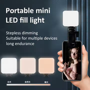 Hongdak Xách Tay Ánh Sáng 3 Mức Độ Sáng Mini Có Thể Sạc Lại LED Ánh Sáng Ảnh Tự Sướng Điện Thoại Vòng Ánh Sáng Dòng Sống - Product Image 4