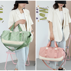 กระเป๋าออกกำลังกายแบบมีซิป รุ่นใหม่ ขายดี โลโก้แบบกำหนดเอง ความจุเยอะ เหมาะสำหรับทุกเพศ ใช้ได้ทั้งฟิตเนส ยิม ท่องเที่ยว กีฬากลางแจ้ง และเดินทางระยะสั้น สะพายไหล่ได้ - Product Image 5