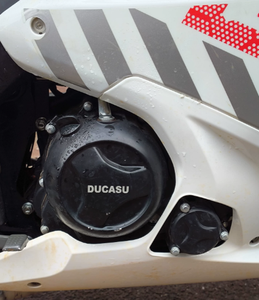 <span class=keywords><strong>Moto</strong></span> tout-terrain Ducasen DK400 blanche, 400 cm³, bicylindre, carburant <span class=keywords><strong>électrique</strong></span>, excellent état - Product Image 5