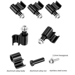 Guide d'<span class=keywords><strong>adaptateur</strong></span> de poignée de câble vélo ligne de frein tuyau tube alignement organisateur vélo Tube d'huile Conversion fixe WireTrap - Product Image 4