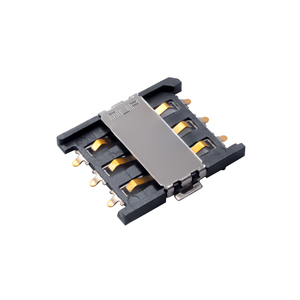 Soporte para Tarjeta <span class=keywords><strong>SIM</strong></span> <span class=keywords><strong>Nano</strong></span> H1.5 de <span class=keywords><strong>6</strong></span> Pines, Tipo Push-Pull, para Teléfono Móvil, Conector de Tarjeta <span class=keywords><strong>SIM</strong></span> de Buena Calidad - Product Image 2
