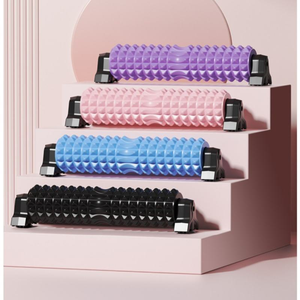Solid Core Foam <b>Roller</b> Set with Detachable Storage Stand High Density Material & Wholesale Supply for Gym Studios - Product Image 2