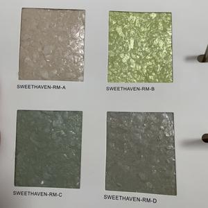 Papier peint doré en perles, revêtement <span class=keywords><strong>mural</strong></span> sur mesure pour décoration murale, style naturel, fait à la main - Product Image 2