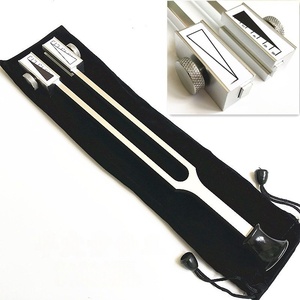 Garpu penyetelan dapat disetel aluminium Aloi C 64HZ profesional Ryder Seiffer garpu penyetelan medis pengujian suara penyembuhan perkusi - Product Image 3