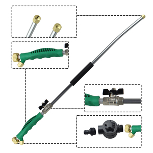 Nettoyeur haute <span class=keywords><strong>pression</strong></span> portable professionnel pour voiture avec brosse <span class=keywords><strong>de</strong></span> <span class=keywords><strong>lavage</strong></span> sans fil, portée <span class=keywords><strong>de</strong></span> pulvérisation jusqu'à 10 m, sans électricité - Product Image 1