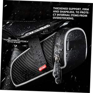 Muestra Gratuita, Bolsa de Manillar de Bicicleta de Diseño Personalizado, Bolsa de Cuadro de Bicicleta de Carretera, Bolsa de Almacenamiento para Bicicleta, Accesorios Profesionales de Ciclismo - Product Image 6