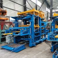 Machine à briques creuses pour déchets de construction de qualité certifiée, machine à pavés colorés hydraulique entièrement automatique pour briqueterie