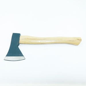 Hache <span class=keywords><strong>de</strong></span> qualité en acier poignée personnalisable en hickory <span class=keywords><strong>de</strong></span> couleur naturelle OEM - Product Image 3