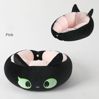 Oreiller de voyage personnalisable et amusant, oreiller de voyage personnalisé, masque pour les yeux 2 en 1