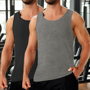 Patch House Size Tricoté Coton Spandex Séchage Rapide Sportif Gym Fitness Sport Entraînement Athlétique Musculation - Product Image 2