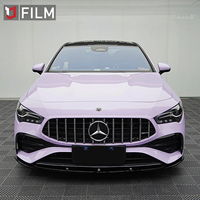 YAJIU Fabricante OEM ODM, Vinilo para Envoltura de Automóviles Stella Purple, Película de Vinilo para Envoltura de Automóviles PET PVC, Vinilo Morado para Envoltura de Automóviles